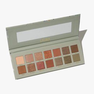 Laura Geller The Casual Collection Copper & Khaki Eyeshadow Palette NEW